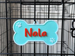 Custom Dog Crate Sign